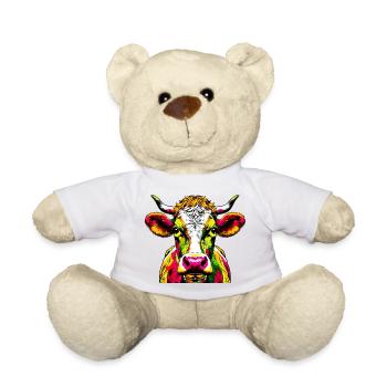 Vache - Nounours - blanc - Devant