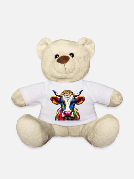 Kuh - Teddy - Weiß