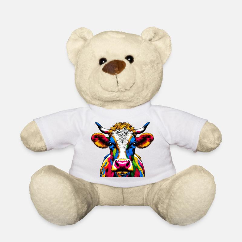 Kuh - Teddy - Weiß