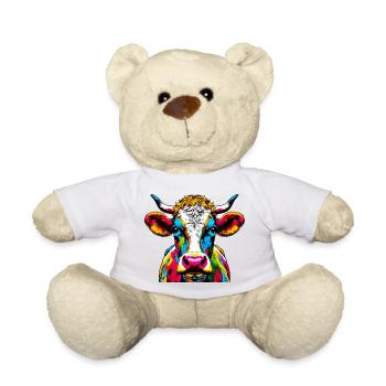 Vache - Nounours - blanc - Devant