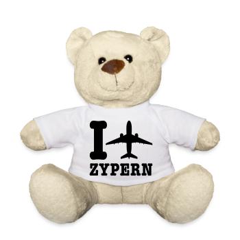 Zypern Urlaub - Teddy - Weiß - Vorne