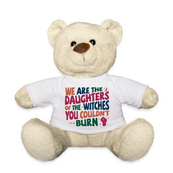 We are daughters of the witches you couldn't burn - Teddy - Weiß - Vorne