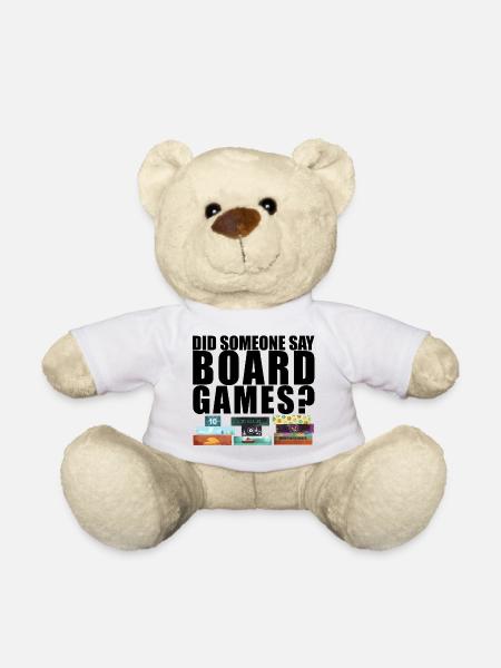 Did someone say board games? Brettspiele - Teddy - Weiß