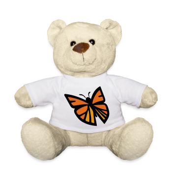 Schmetterlings-Monarch - Teddy - Weiß - Vorne