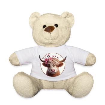 Veau Highlander 3 - Nounours - blanc - Devant