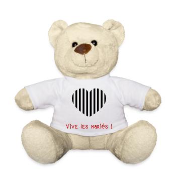 MARIEE. FUTURE MARIEE. EVJF. TEAM. TEAM MARIEE - Nounours - blanc - Devant