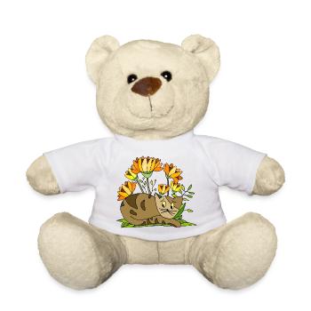 Chat - Nounours - blanc - Devant