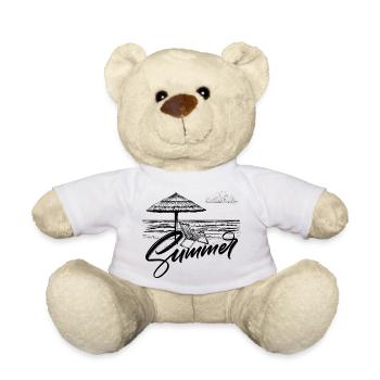 Summer - Teddy Bear - white - Front