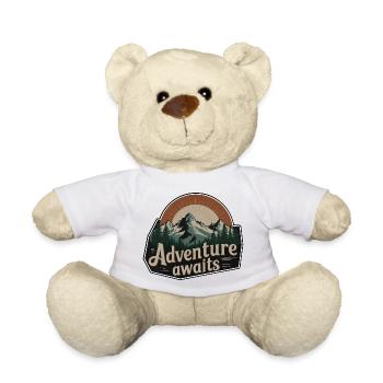 AdventureWaits - Teddy - Weiß - Vorne
