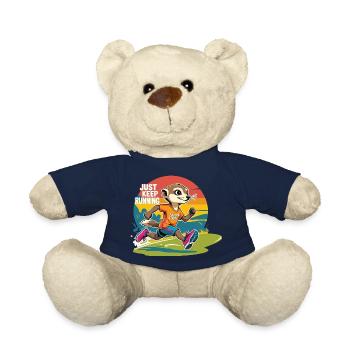 Continuez à courir - Nounours - bleu marine - Devant
