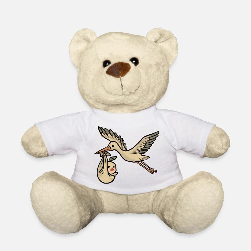 Storch & Baby - Teddy - Weiß
