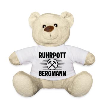 Ruhrpott Bergmann - Teddy - Weiß - Vorne