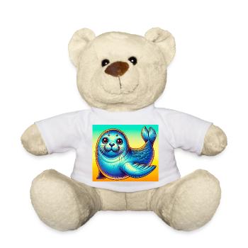 seal - Teddy Bear - white - Front