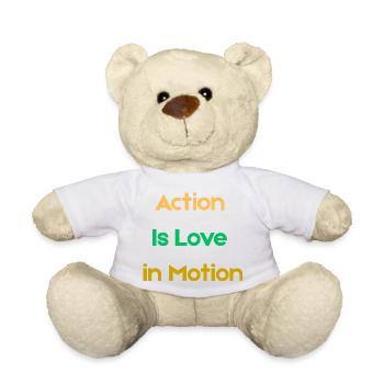 Action_Is_Love_in_Motion - Teddy - Weiß - Vorne