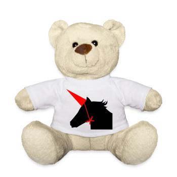 Unicorn hat - Teddy Bear - white - Front