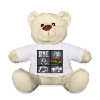 Mélange de culture reggae - Nounours - blanc - Devant