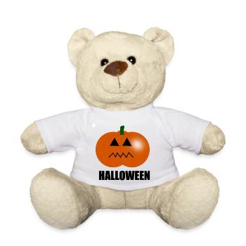 HALLOWEEN. PUMPKIN. HALLOWEEN PUMPKIN - Teddy Bear - white - Front