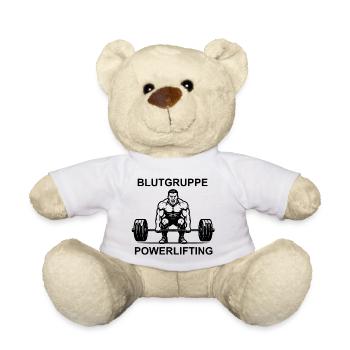 Motivation pour la dynamophilie - Nounours - blanc - Devant