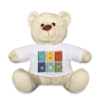 Couvertures de contes de fées - Nounours - blanc - Devant