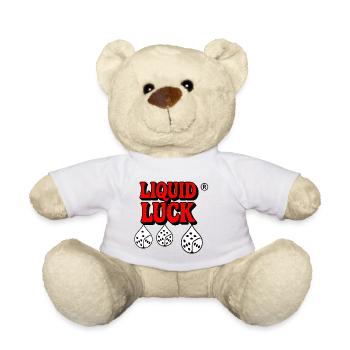 Liquid Luck Dice Drops - Teddy Bear - white - Front