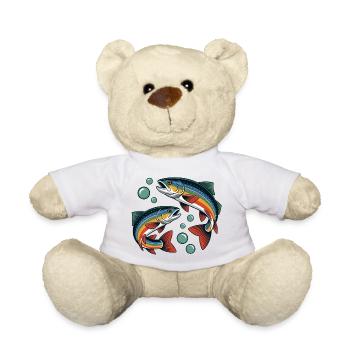 Regenbogenforellen - Teddy - Weiß - Vorne