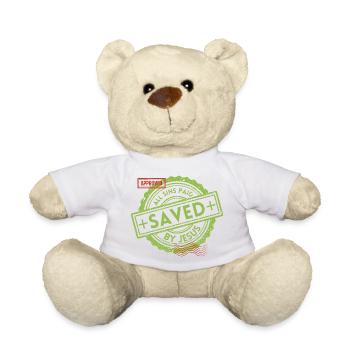 SAVED_Green_1 - Teddy Bear - white - Front