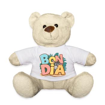 Geschenk Katalanische Kultur Gut Dia Ausdruck Region - Teddy - Weiß - Vorne