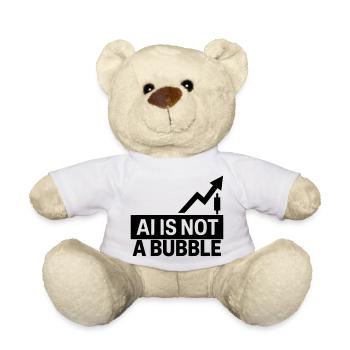 L’IA n’est pas une bulle - Nounours - blanc - Devant