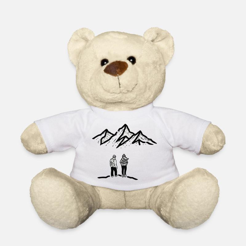 Gipfelpfad: Bergsteiger Duo - Teddy - Weiß