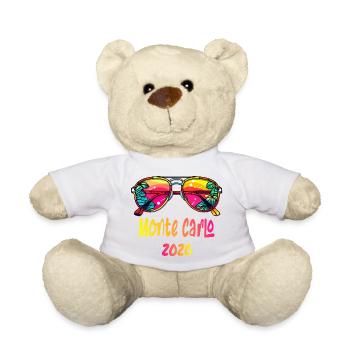 Lunettes de soleil Monte-Carlo 2026 - Nounours - blanc - Devant