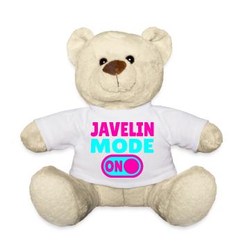 Mode Javelot ACTIVÉ - Lancer de Javelot - Nounours - blanc - Devant