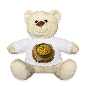 Salade d’olives - Nounours - blanc - Devant
