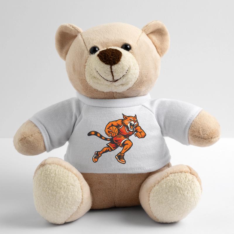 Tiger Hoops Maskottchen Teddy