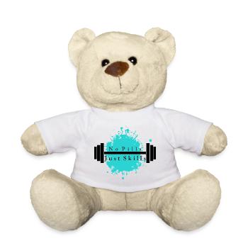 No Pills - Just Skills - Teddy - Weiß - Vorne