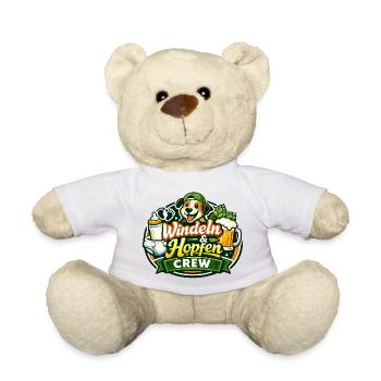 Windeln & Hopfen Crew - Teddy - Weiß - Vorne