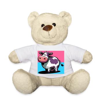 vache - Nounours - blanc - Devant