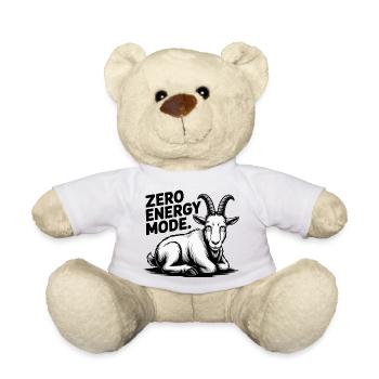 Zero Energy Mode Goat - Teddy Bear - white - Front