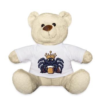 Tarantula Bier König - Teddy - Weiß - Vorne