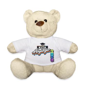 School enrollment daycare graduates 2026 schoolchild - Teddy Bear - white - Front