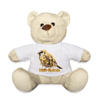 Fromage Spätzle Spatz Fromage Souabe Drôle - Nounours - blanc - Devant