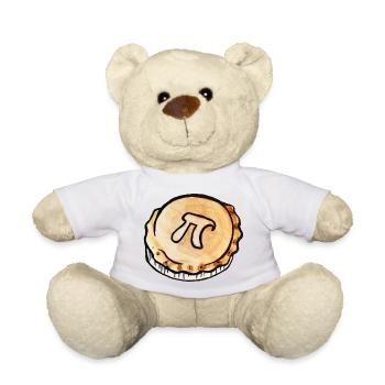T-shirt graphique Pi Pie - Nounours - blanc - Devant