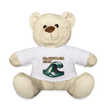 90s Remix Welle DJ Festival - Teddy Bear - white - Front