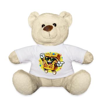 Golden Coffin Swag - Teddy Bear - white - Front