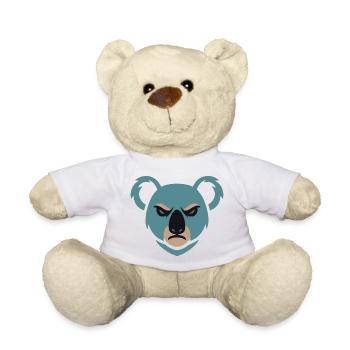 Wütender Koala - Teddy - Weiß - Vorne