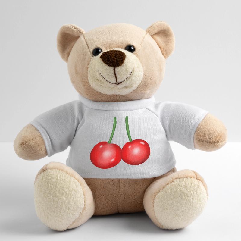 Cherry Duo Fruit Cherry Fruit Teddy Bear