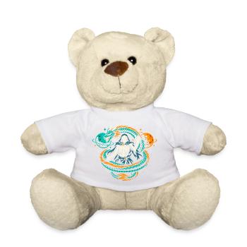 Drachen Skelett - Teddy - Weiß - Vorne