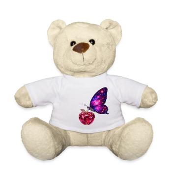 Rubin-Leben – Power Butterfly - Teddy - Weiß - Vorne