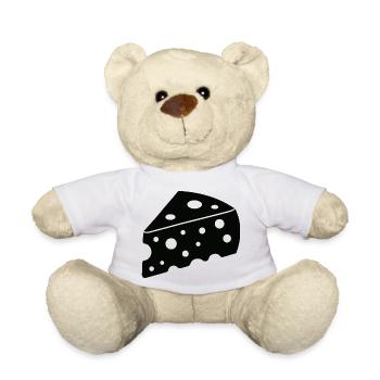 Fromage suisse - Nounours - blanc - Devant