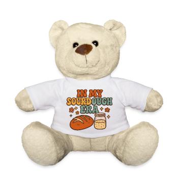 Baking Baker Sourdough In My Sourdough Era - Teddy Bear - white - Front