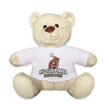Maximaler Auswirkung von Schweine-Fusion - Teddy - Weiß - Vorne